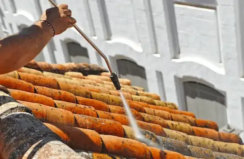 Nettoyage de toitures - Semblançay